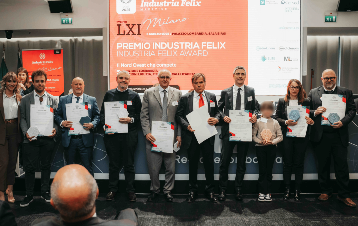 Gruppo Marazzato ancora premiato da Industria Felix